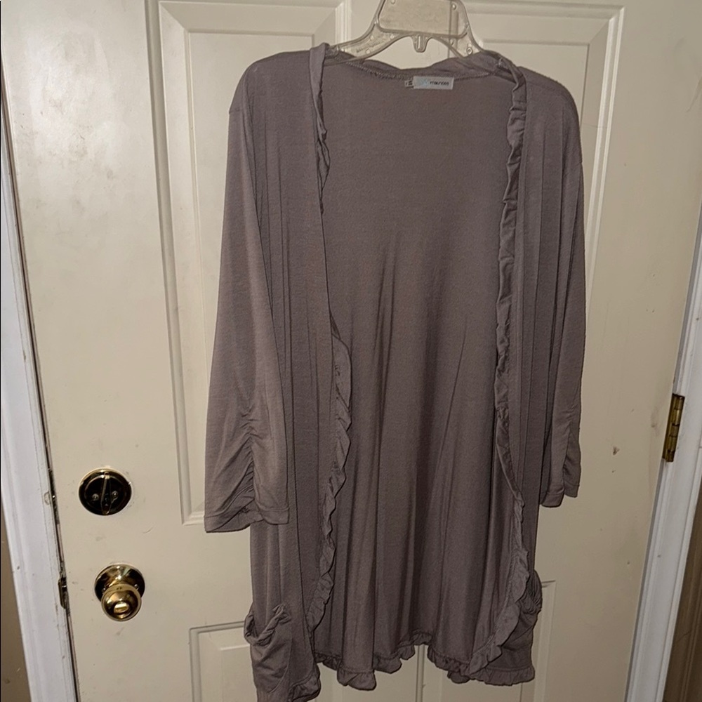 Maurices Elegant Taupe Top